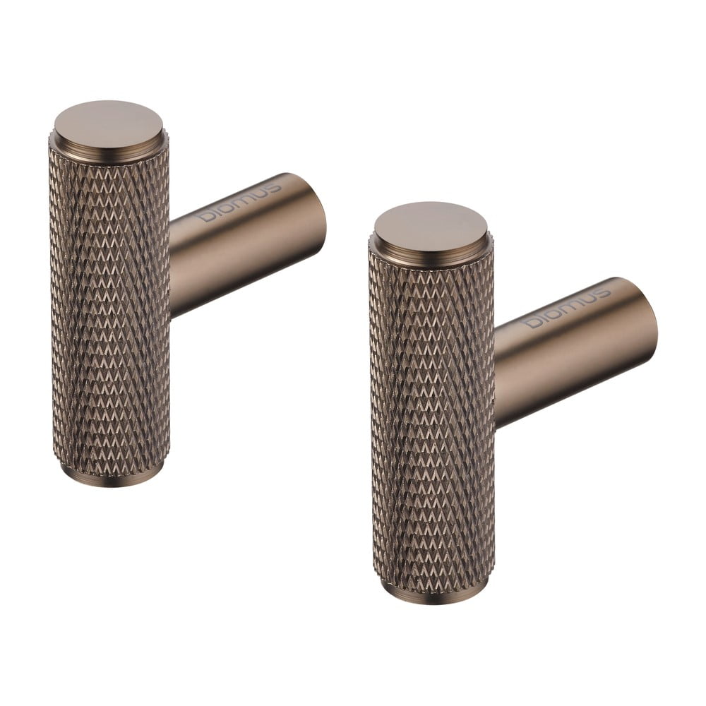 Szürke fali fém akasztó szett 2 db-os Rof – Blomus