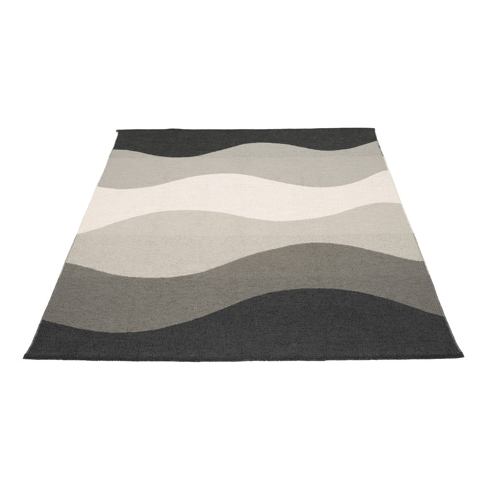 Szürke kültéri-beltéri szőnyeg 180x230 cm Urvi Metal – Pappelina