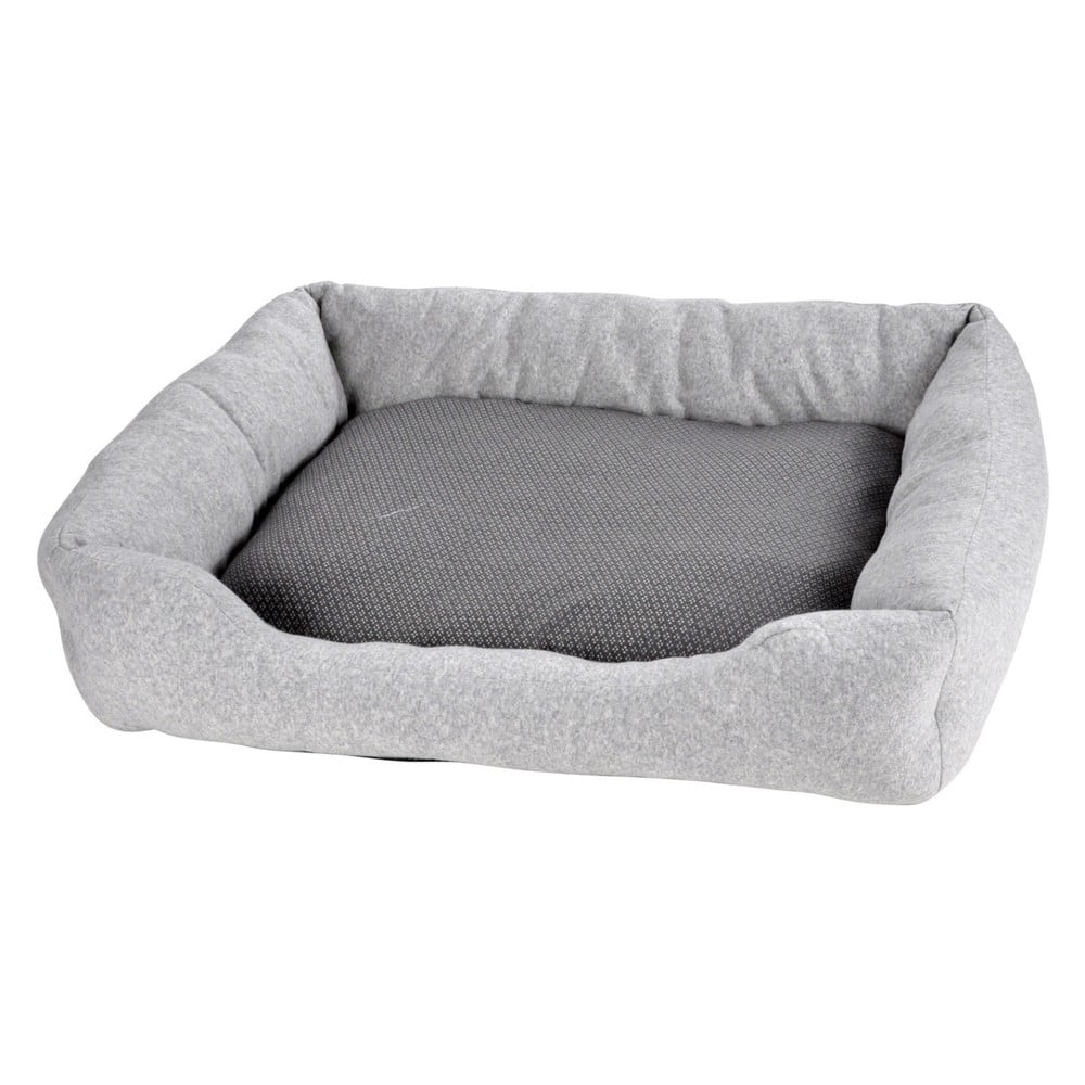 Világosszürke fekhely kutyáknak 50x38 cm Graphene – Love Story