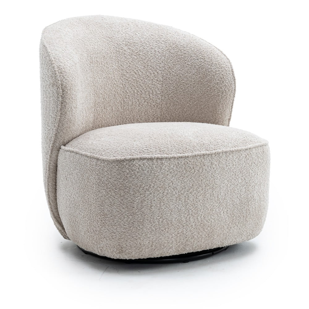 Világosszürke fotel Edna – Marckeric