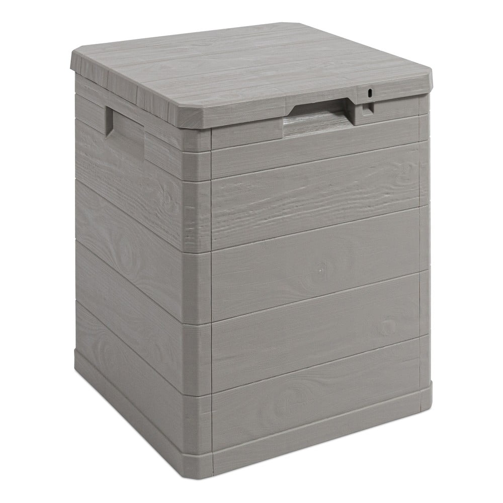 Világosszürke kerti tárolódoboz Woodys – Toomax