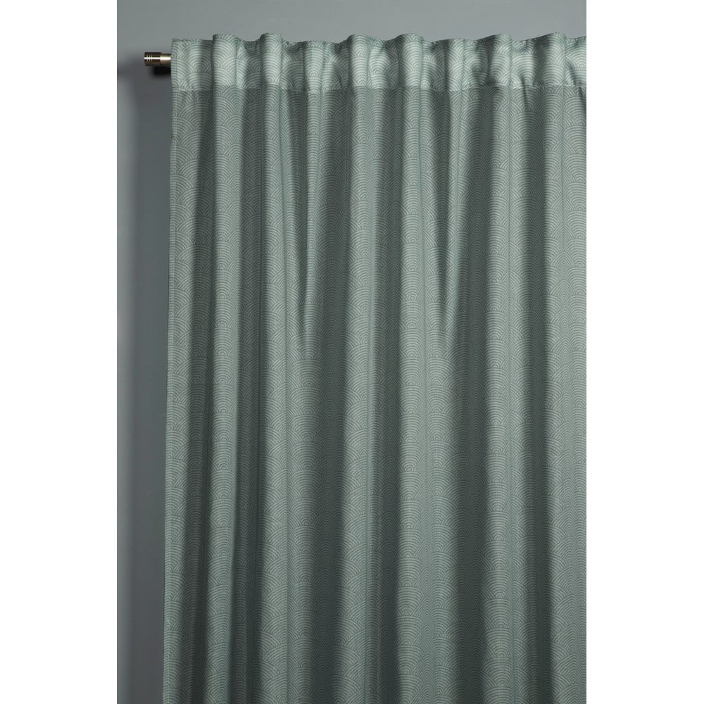 Zöld fényáteresztő függöny 135x245 cm Zen Silence – Gardinia