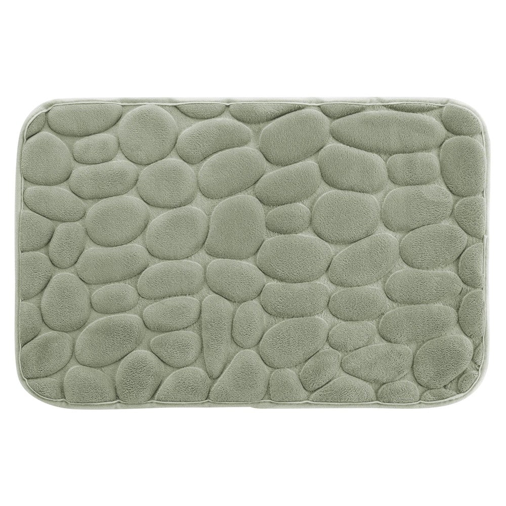 Zöld fürdőszobai kilépő 50x80 cm Ricochet – douceur d'intérieur