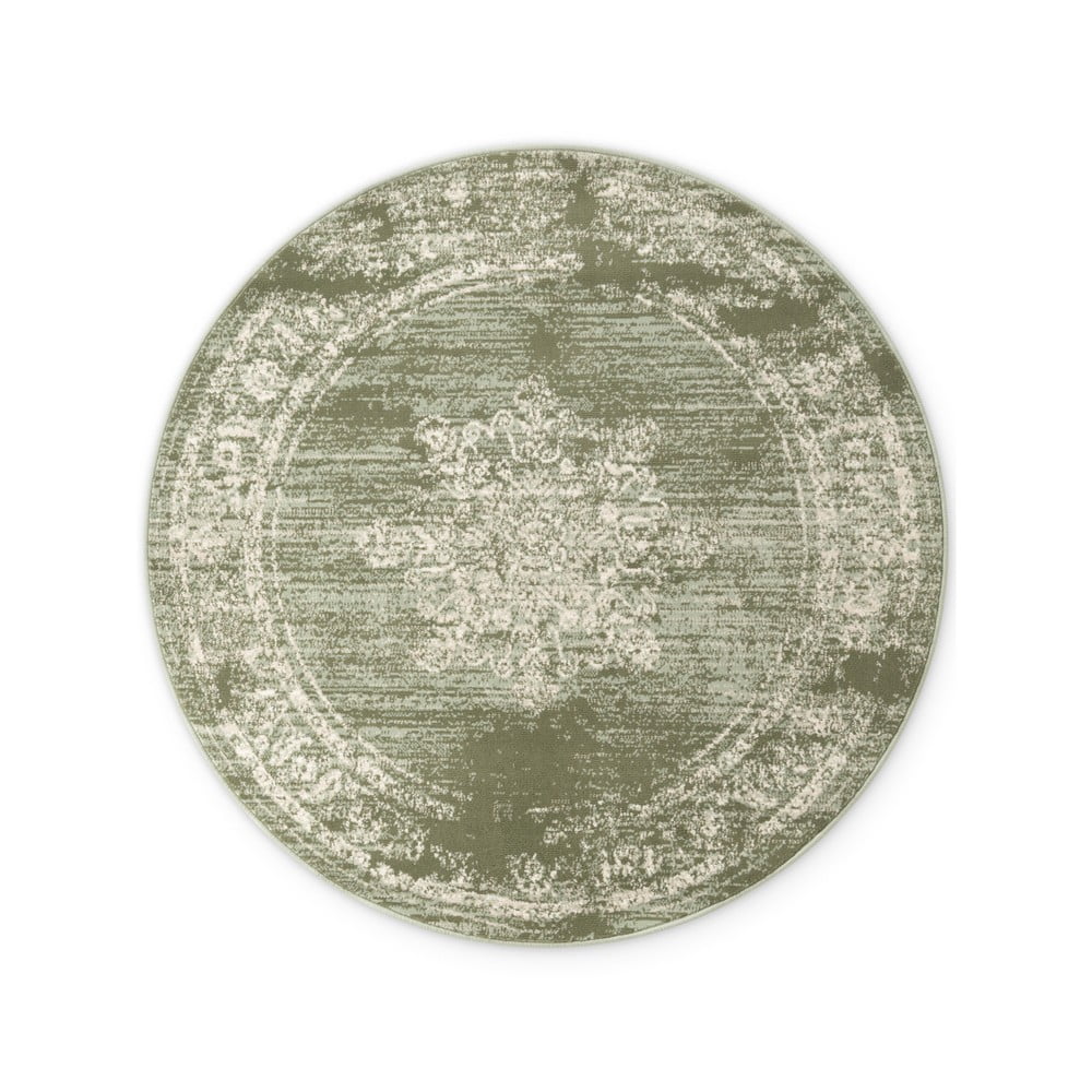 Zöld kerek szőnyeg ø 160 cm Gloria Lydia – Hanse Home