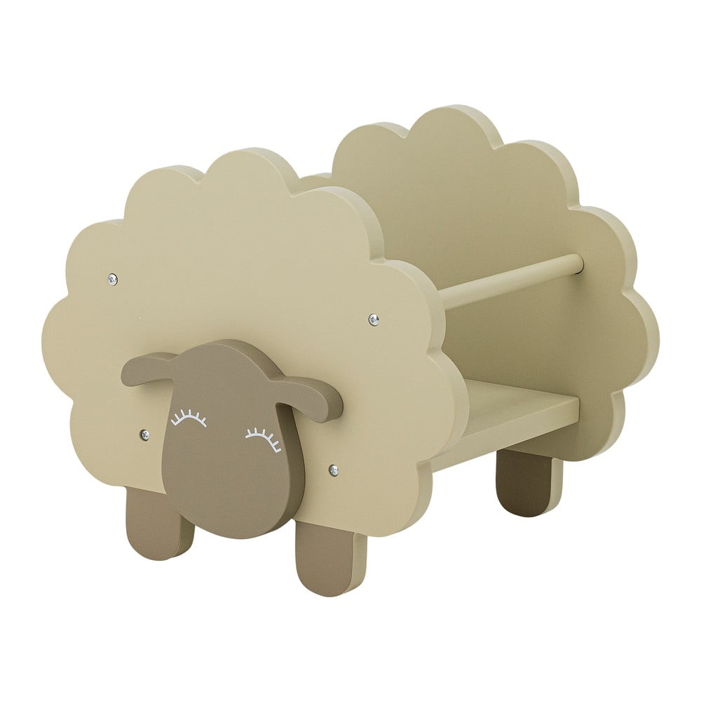 Bézs gyerek könyvespolc 30