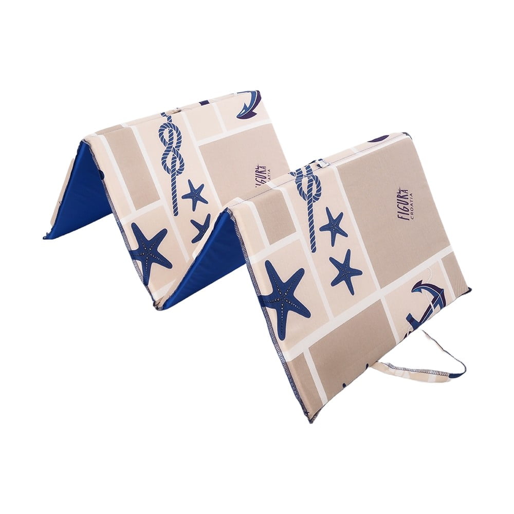 Bézs kerti székpárna napozóágyra 49x137 cm   Marine – B.E.S.