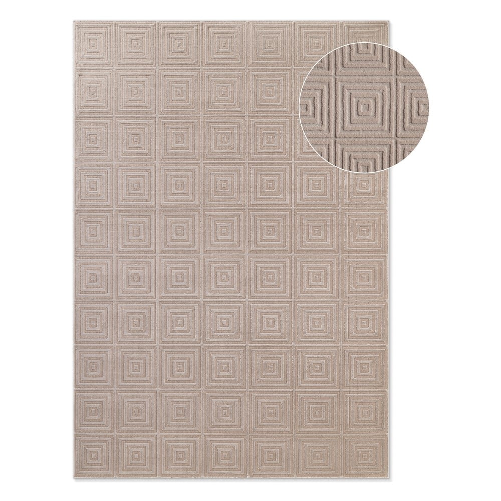 Bézs szőnyeg 200x280 cm Perles Tourmaline – Elle Decoration