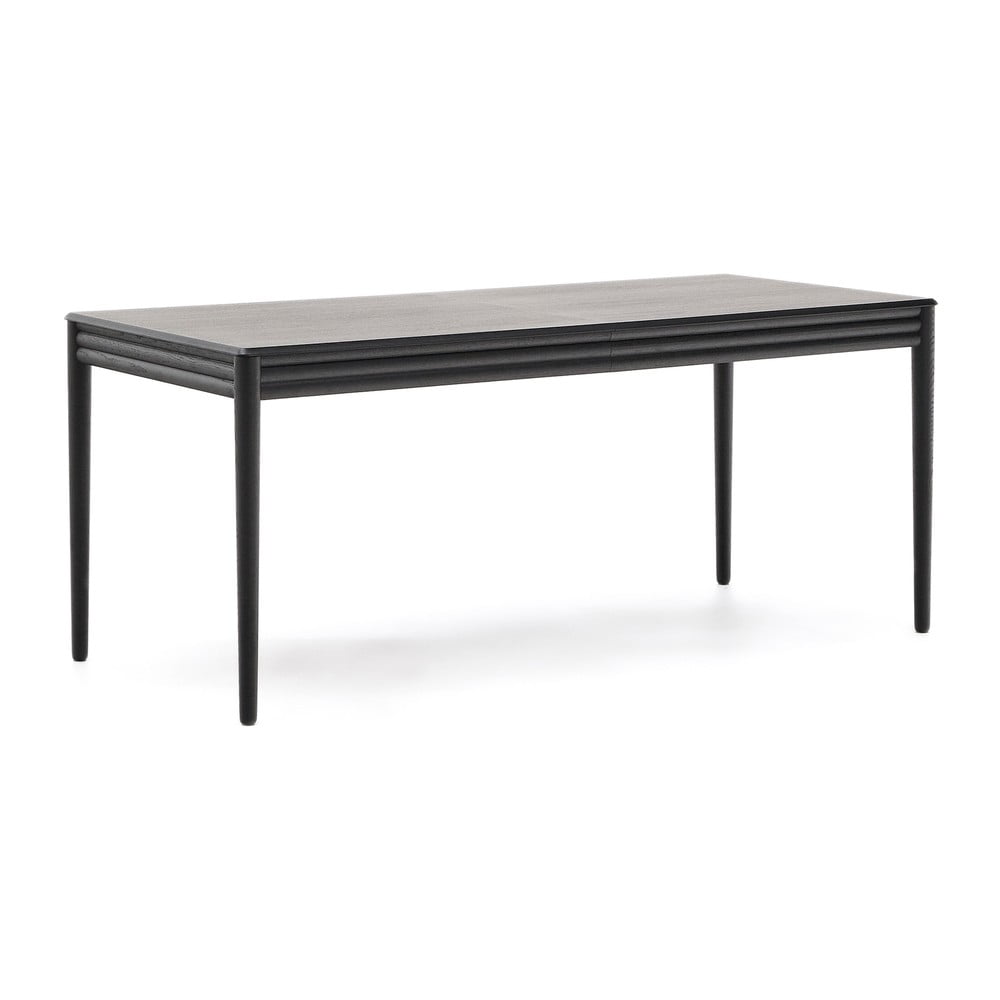 Bővíthető étkezőasztal hosszabbító asztallappal tölgyfa dekorral 90x160 cm Lenon – Kave Home