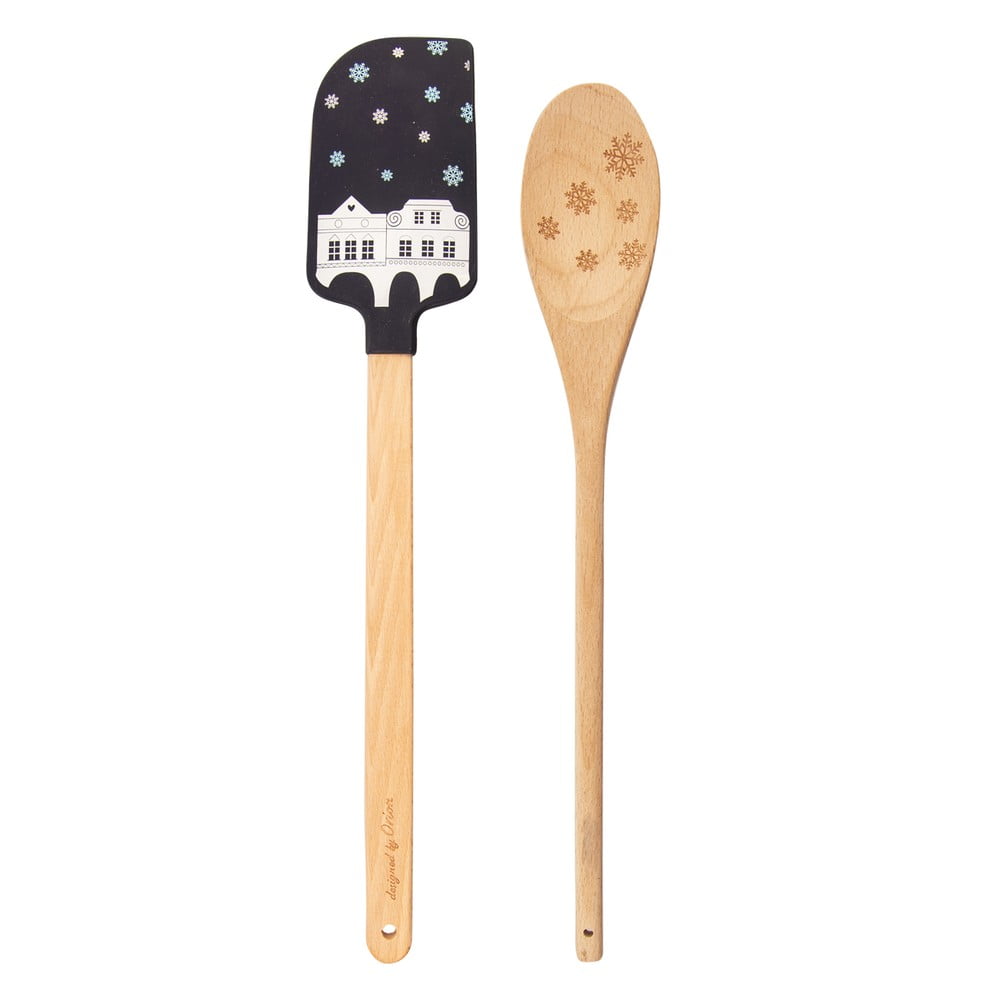 Fa konyhai eszköz készlet 2 db-os – Orion