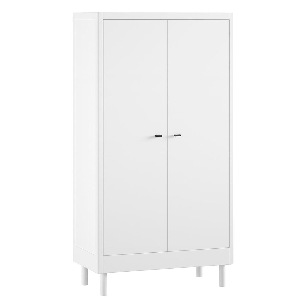 Fehér bükkfa gyerek ruhásszekrény 100x190x55 cm Forrest – Vipack