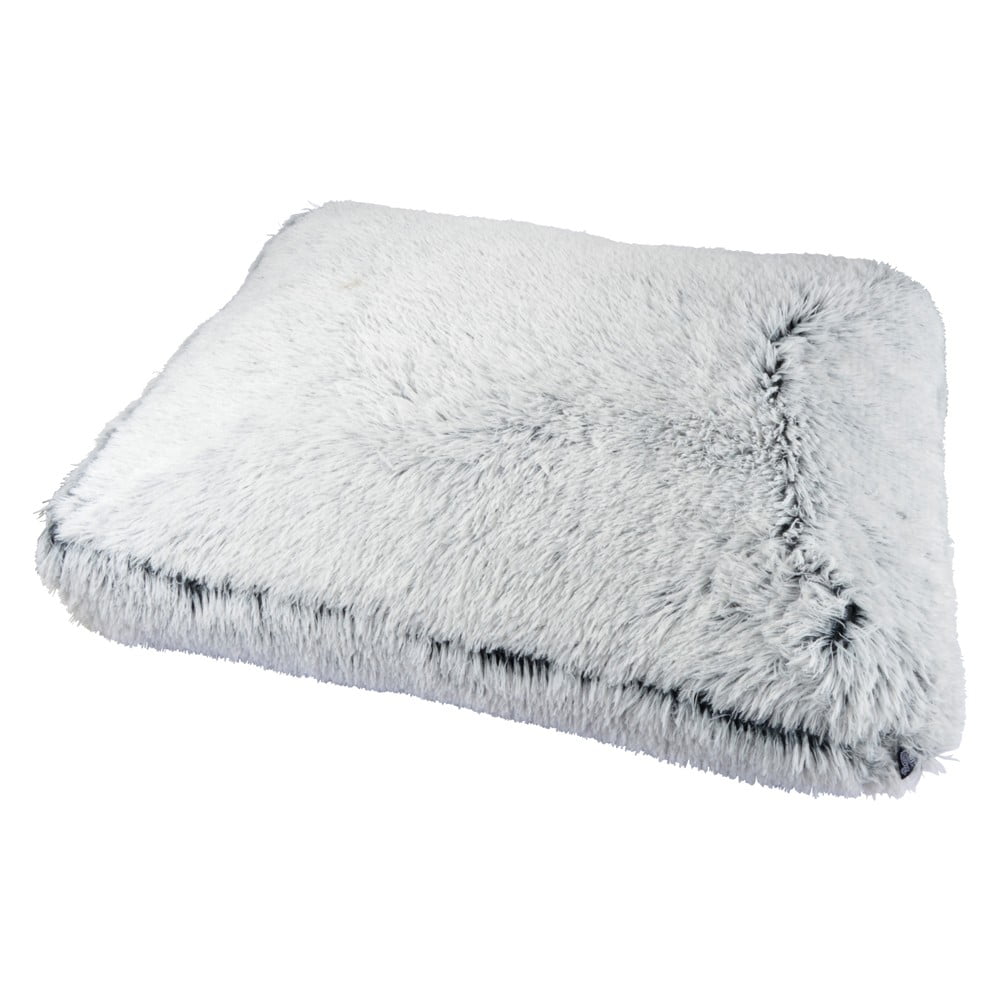 Fehér fekhely kutyáknak 80x60 cm Fluffy Heather – Love Story