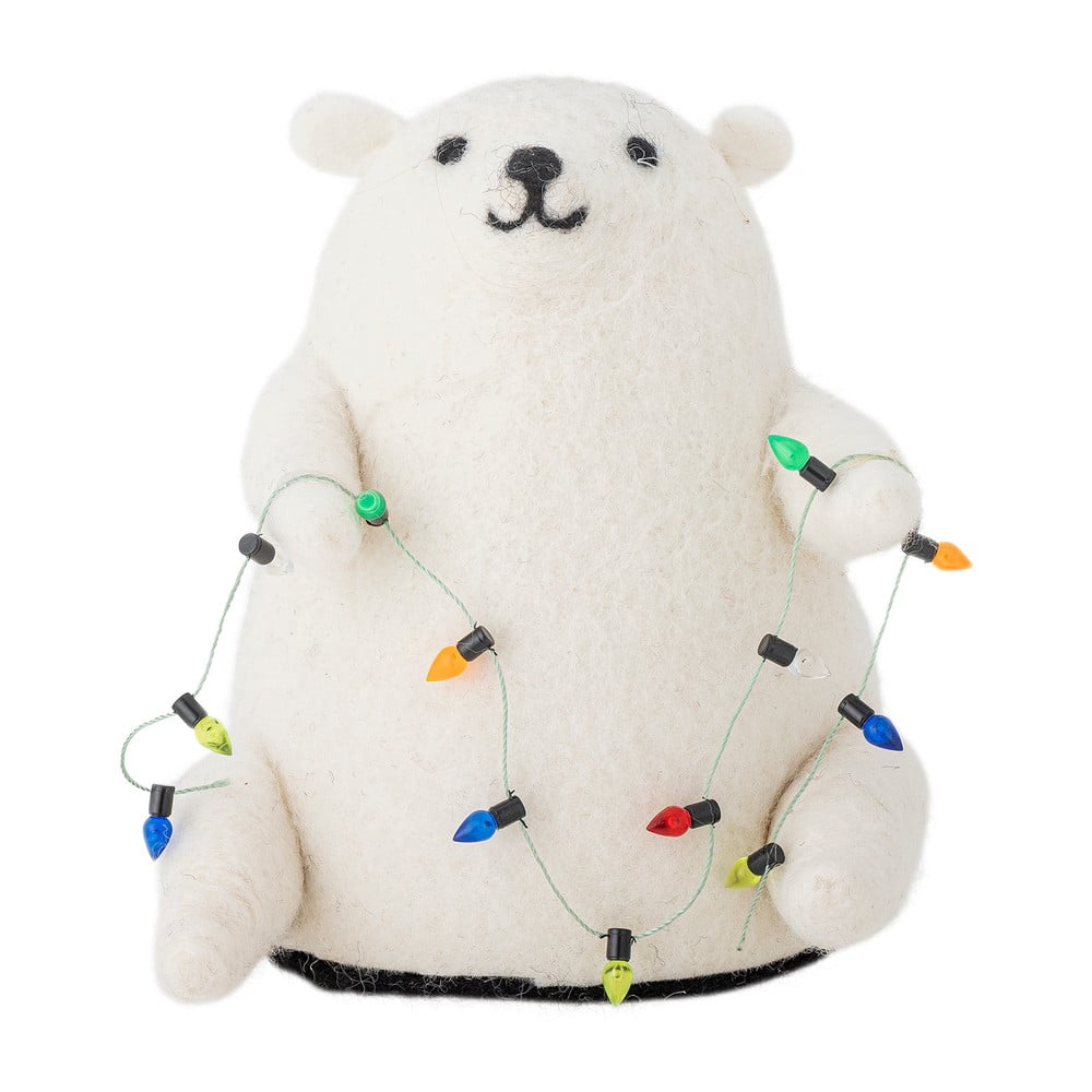 Fehér fénydekoráció Wally – Bloomingville