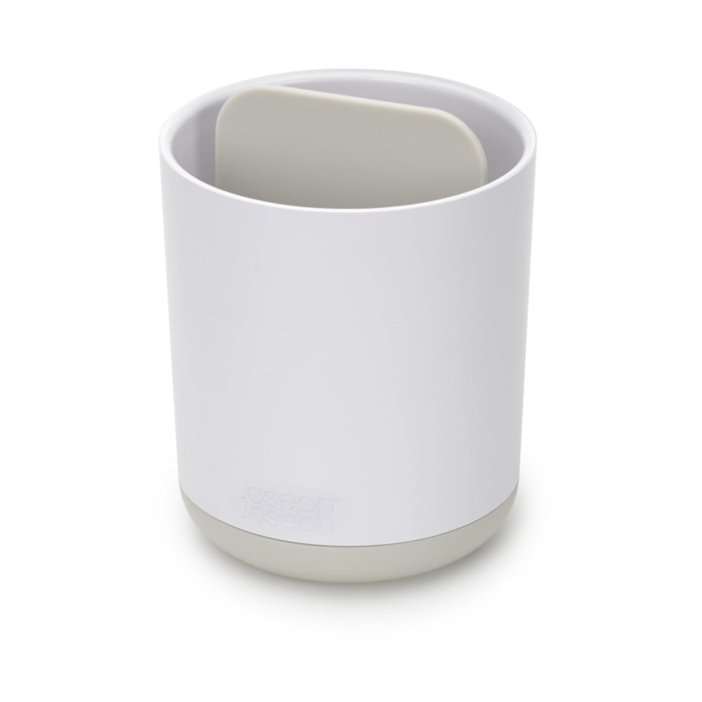 Fehér műanyag fogkefetartó pohár Duo – Joseph Joseph
