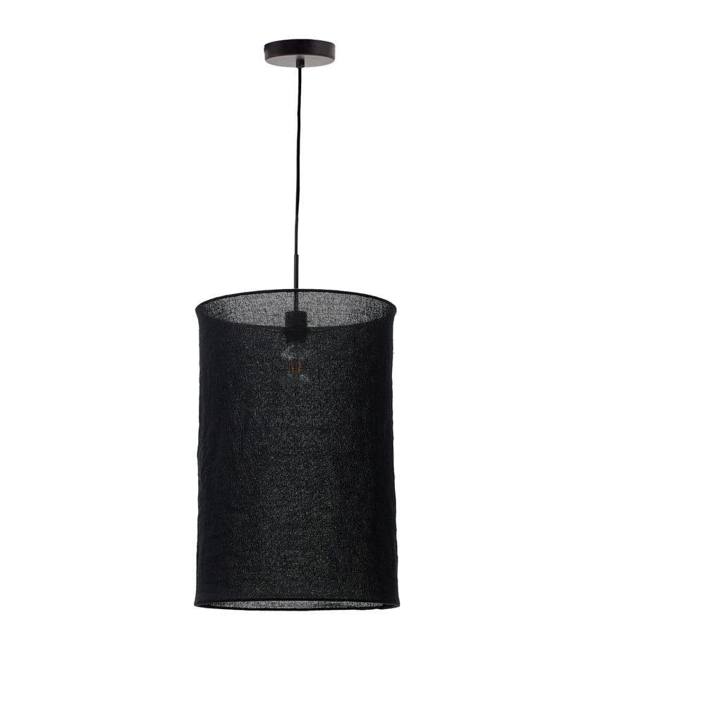 Fekete lámpabúra ø 40 cm Mariela – Kave Home