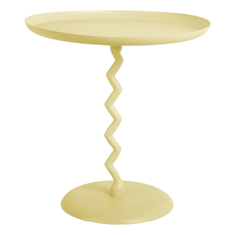 Fém kerek tárolóasztal ø 40 cm Zig Zag – Leitmotiv