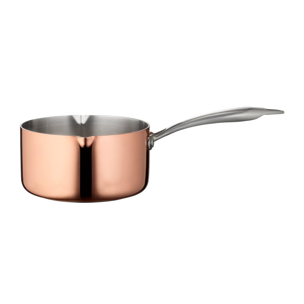 Indukciós tűzhelyhez alkalmas rozsdamentes acél-réz edény 1