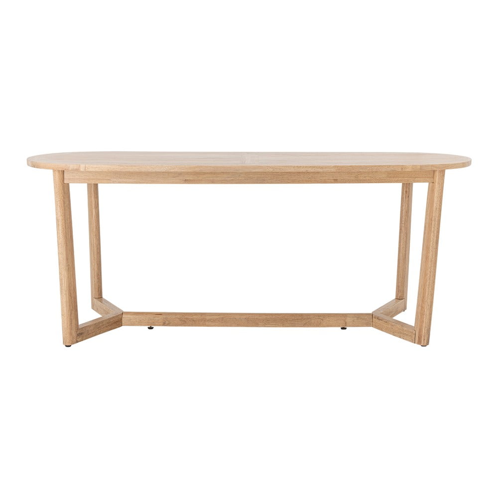 Kaucsukfa étkezőasztal 100x200 cm Serrone – Bloomingville