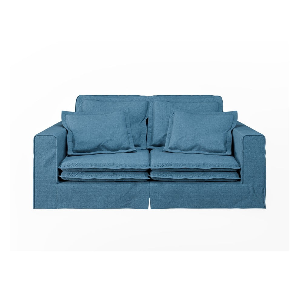 Kék kanapé 196 cm Nora – Ropez