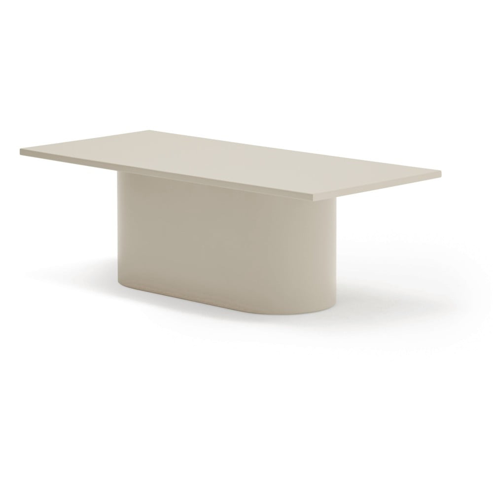 Krémszínű dohányzóasztal 50x111 cm Totem – Teulat