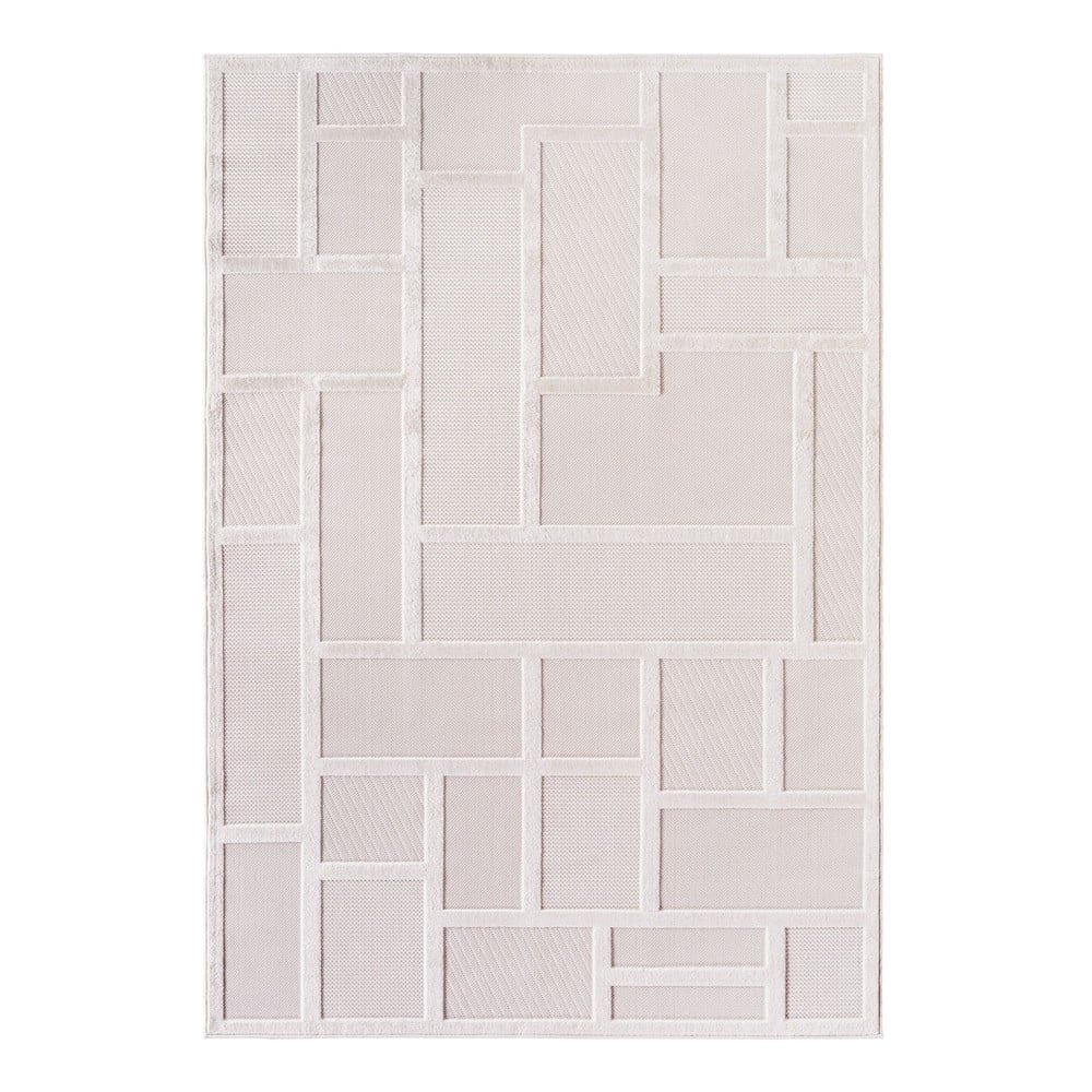 Krémszínű kültéri-beltéri szőnyeg 120x170 cm Doha 1657 Cream – Ayyildiz Carpets