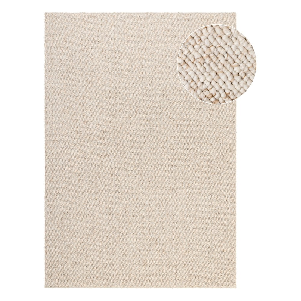 Krémszínű mosható szőnyeg 240x340 cm Rocco Cream – Elle Decoration