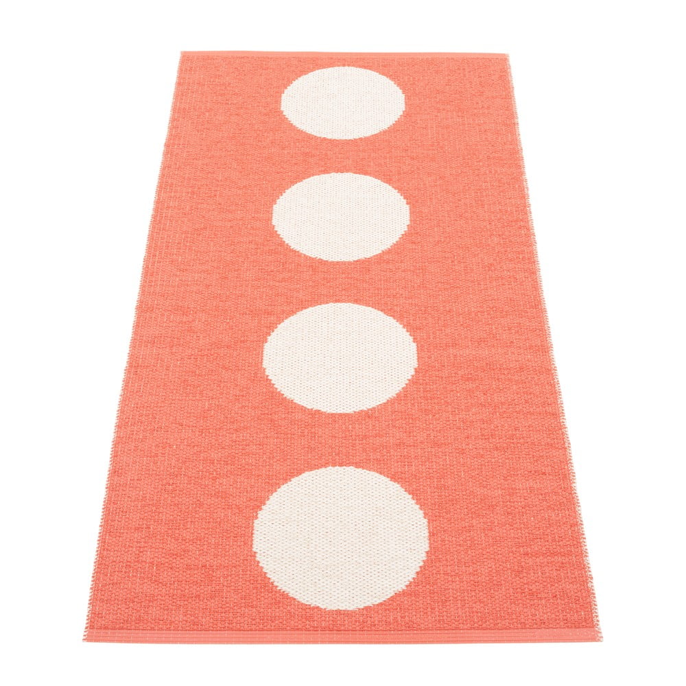 Lazacszínű kültéri-beltéri futószőnyeg 70x150 cm Vera Flamingo – Pappelina