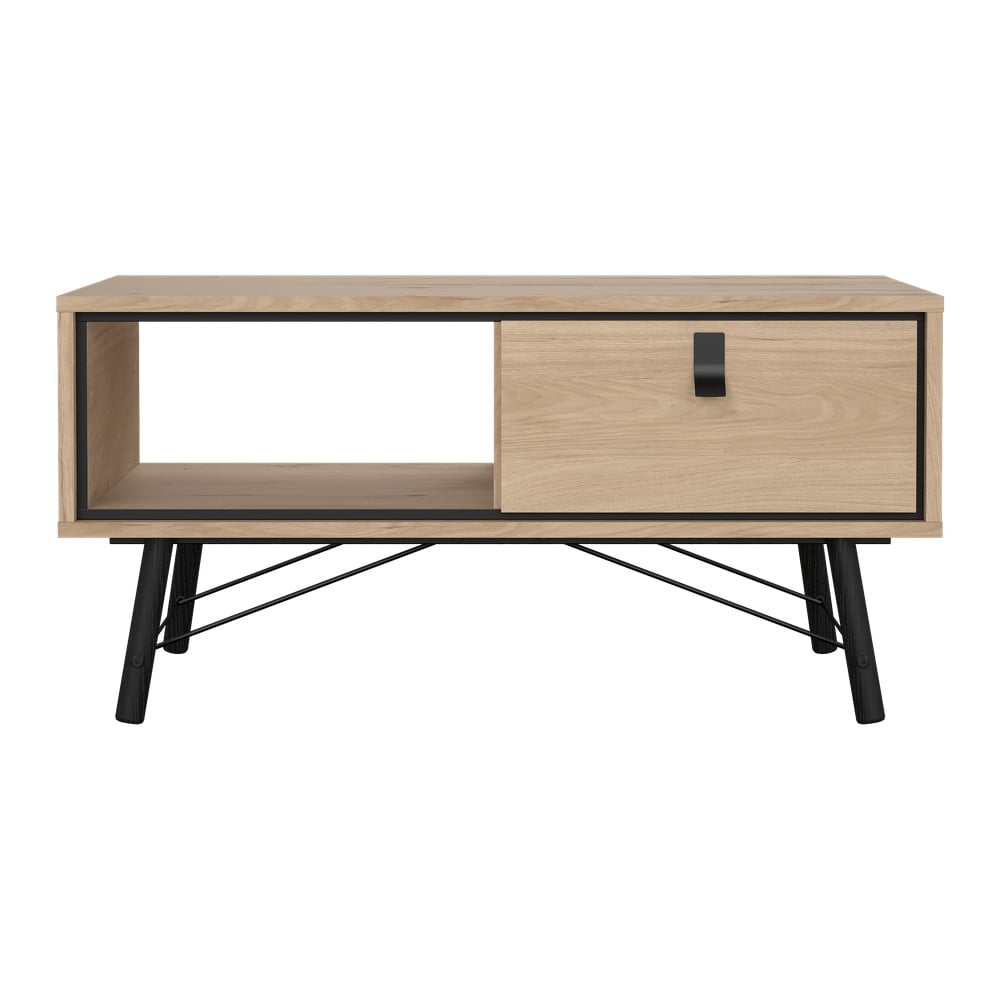 Natúr színű dohányzóasztal 48x102 cm Ry – Tvilum