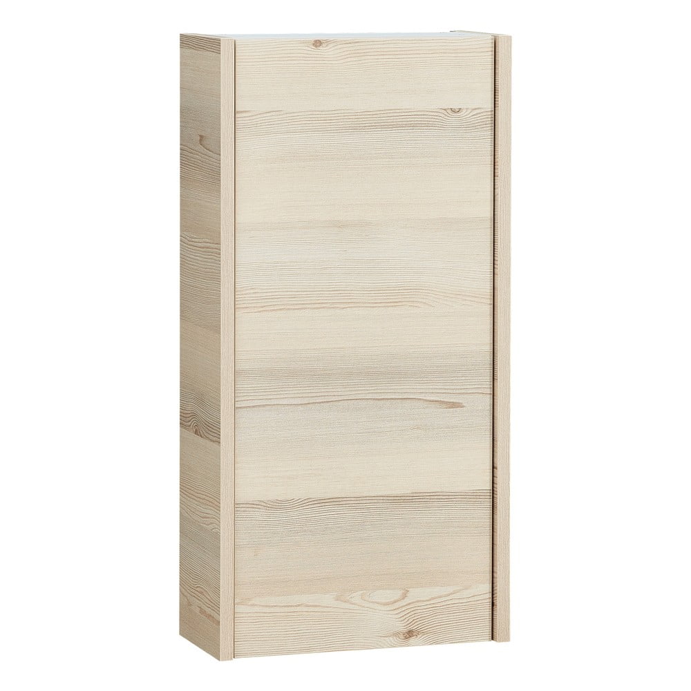 Natúr színű fali fürdőszoba szekrény borovi fenyő dekorral 70x35 cm Quickset 393 – Pelipal