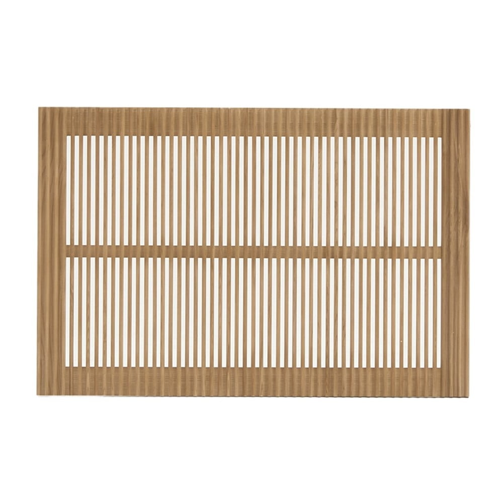 Natúr színű tölgyfa ágytámla 105x70 cm Beyla – Kave Home