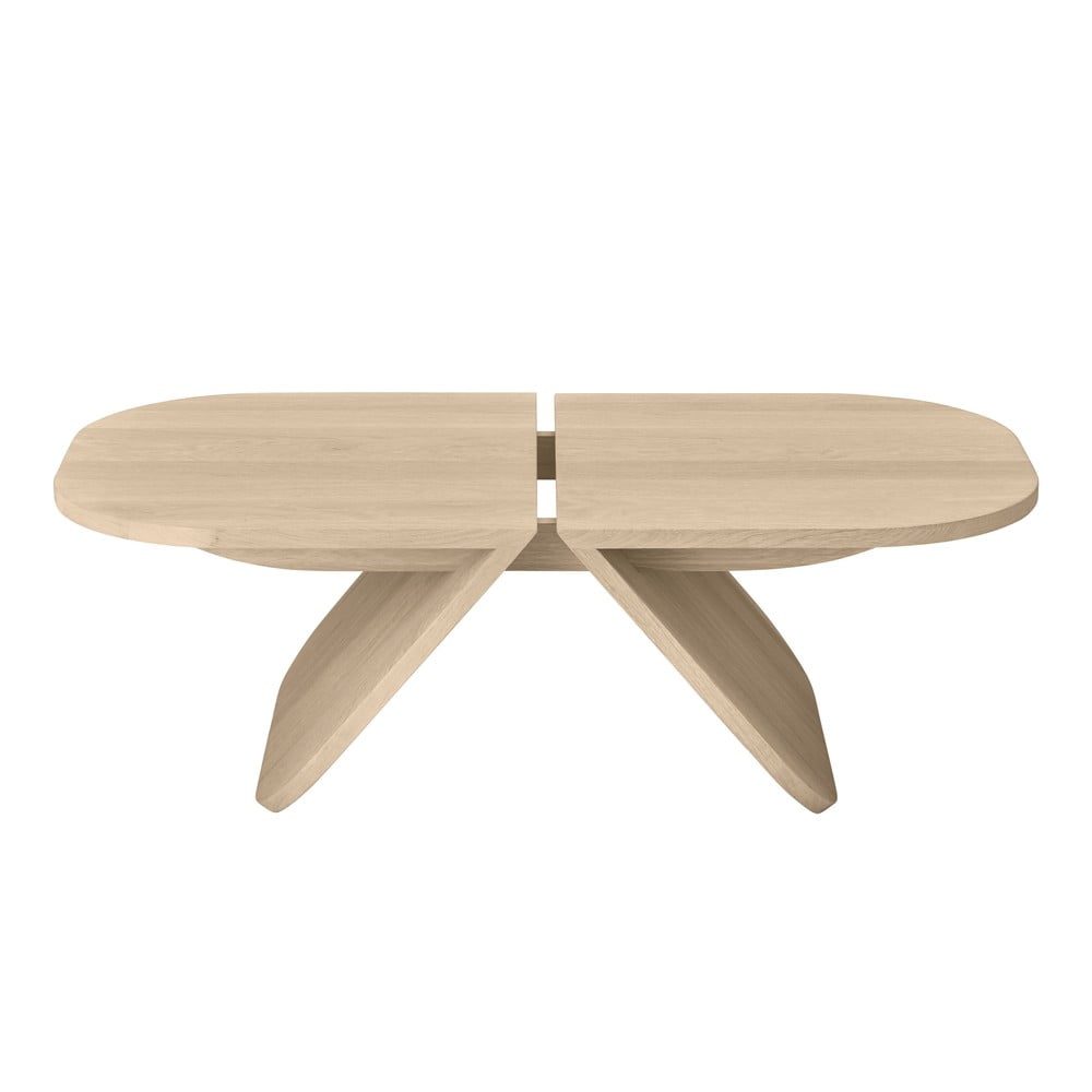 Natúr színű tölgyfa dohányzóasztal 54x100 cm Avio – Blomus