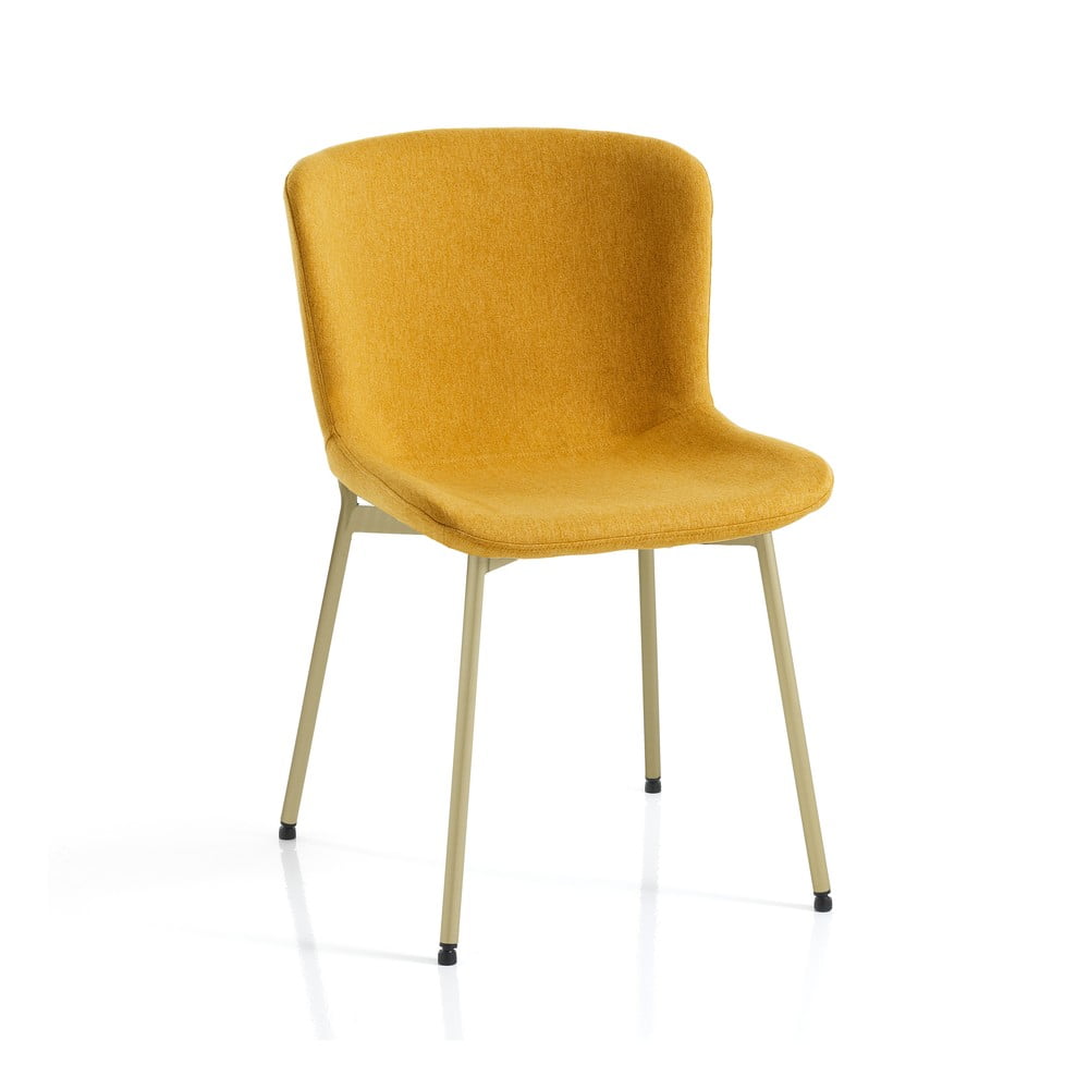 Okkersárga étkezőszék szett 2 db-os Snug – Tomasucci