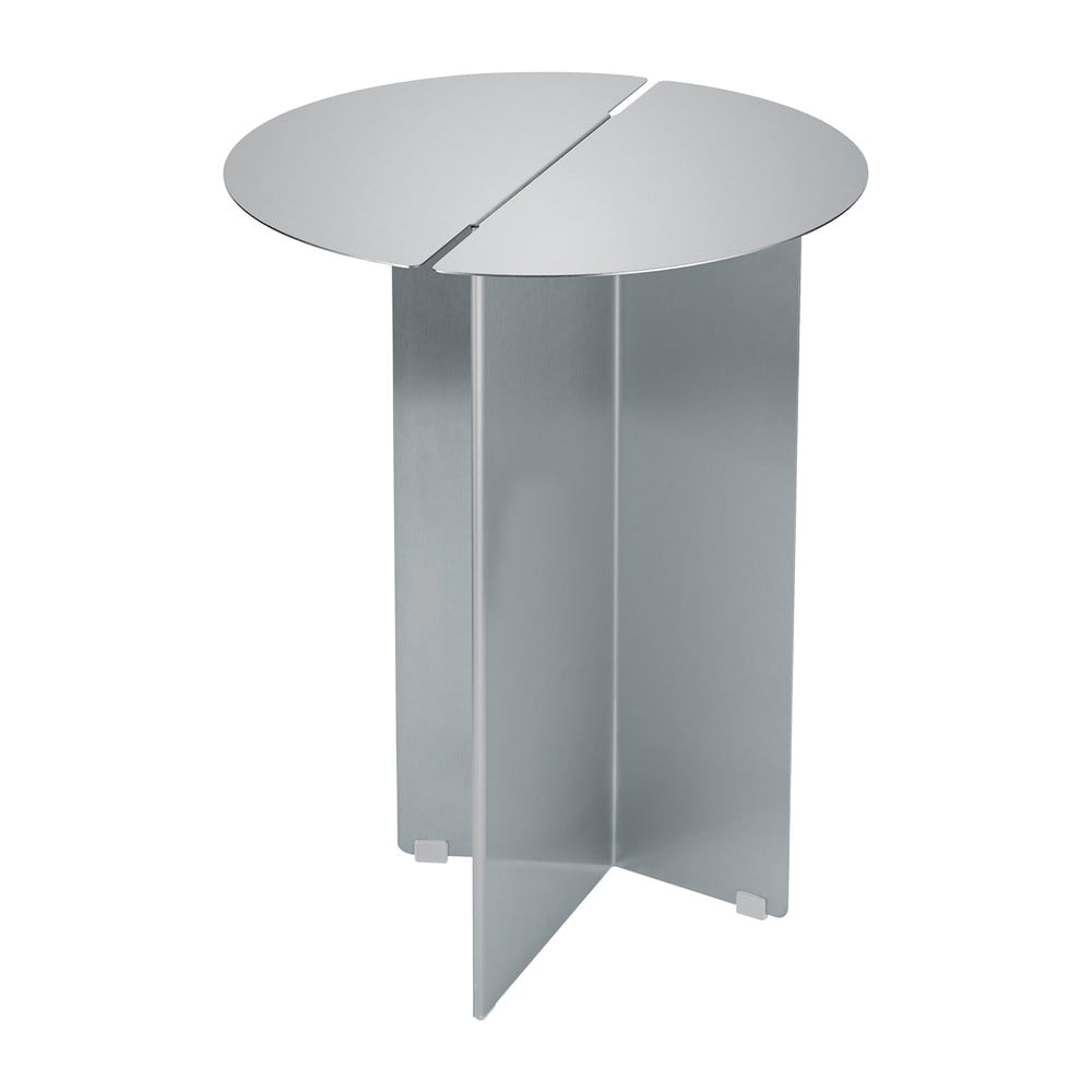 Rozsdamentes acél kerek tárolóasztal ø 35 cm Oru – Blomus