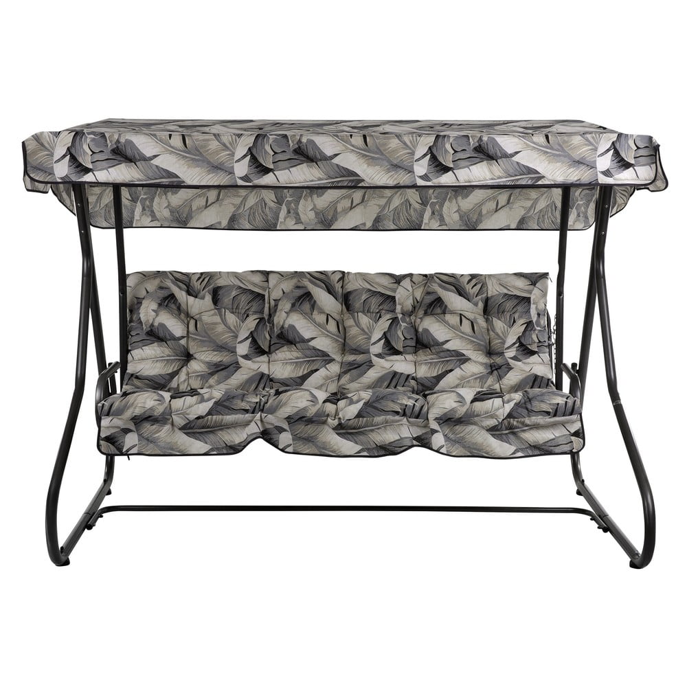 Szürke fém kerti hintaágy Milano – Dajar