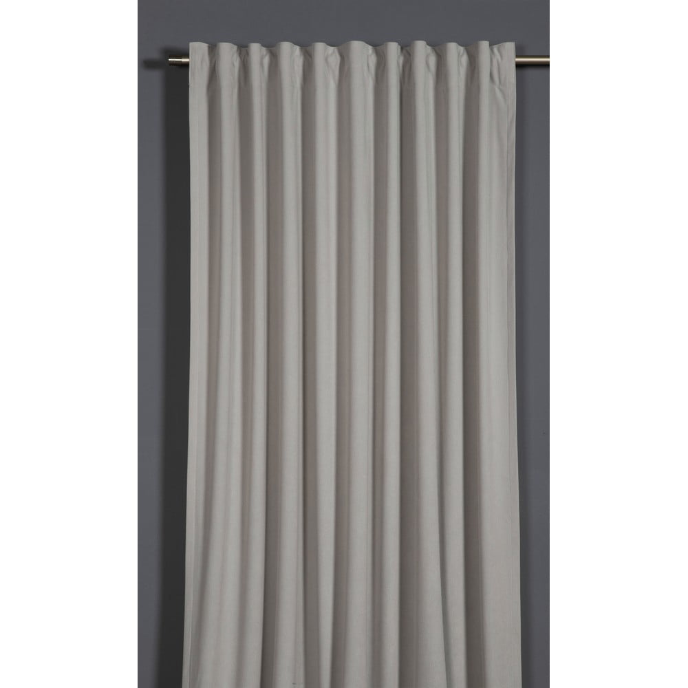 Szürke függöny 135x245 cm Kord – Sehlbach