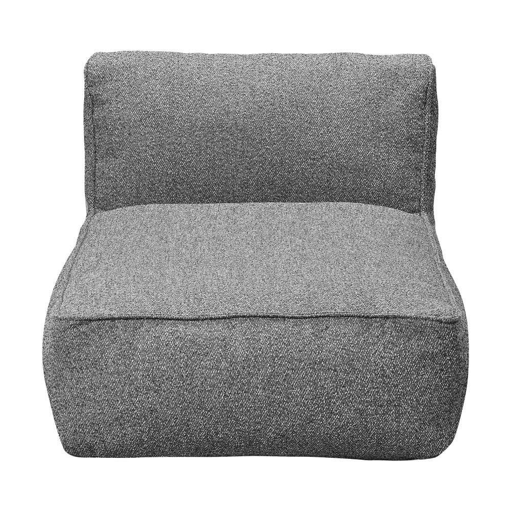 Szürke kerti kanapé modul (középső rész) Grow – Blomus