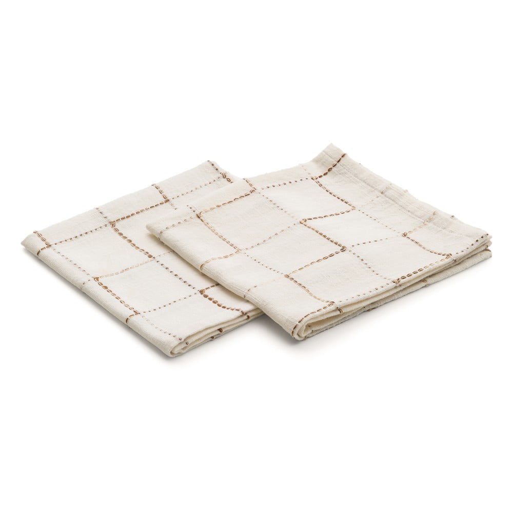 Textil szalvéta szett 2 db-os 45x45 cm Ersen – Kave Home