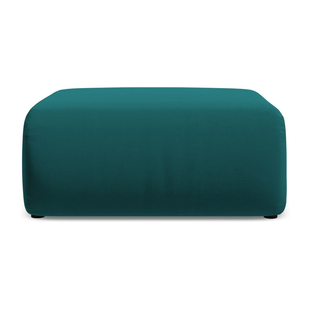 Türkiz bársony lábtartó Ekahi – Makamii