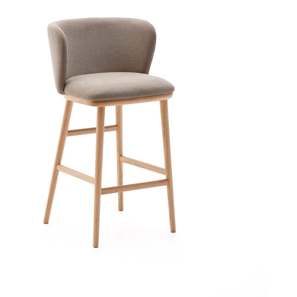 Világosbarna bárszék (ülésmagasság 65 cm) Ciselia – Kave Home