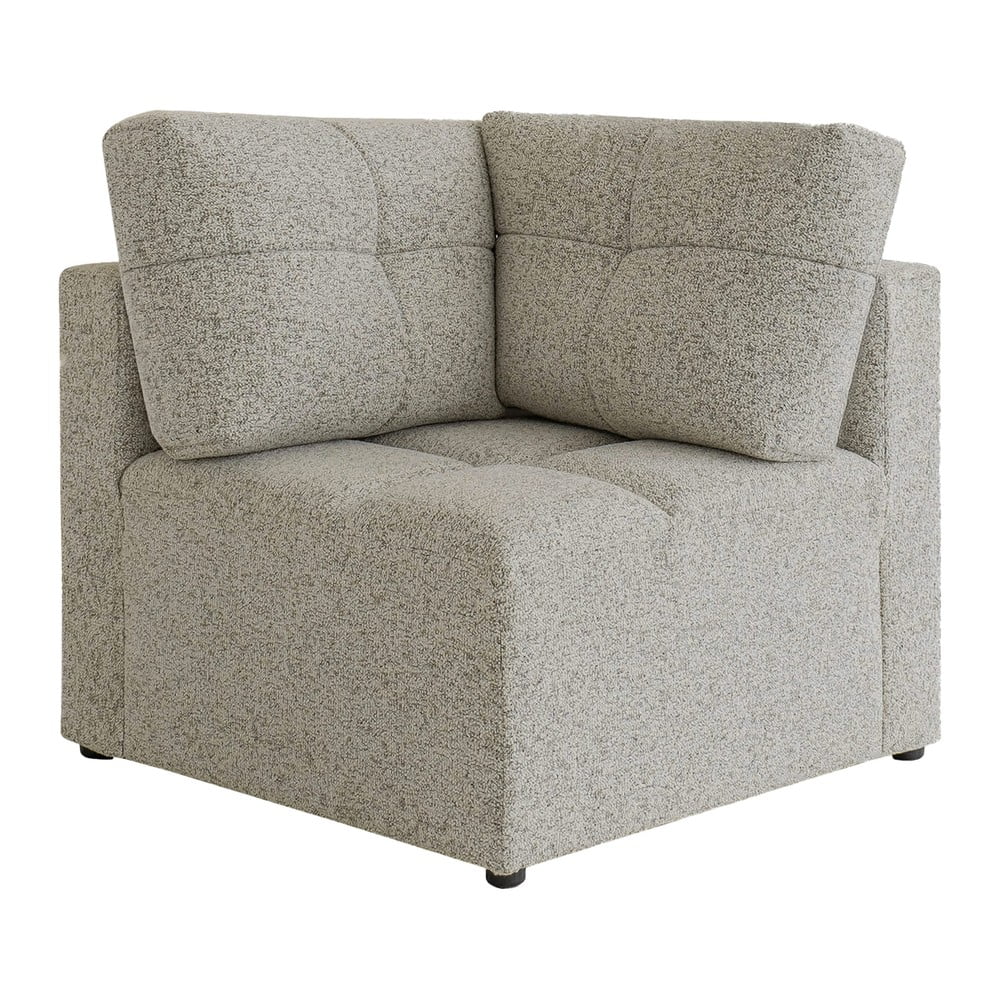 Világosbarna kanapé modul Lulu – Miuform