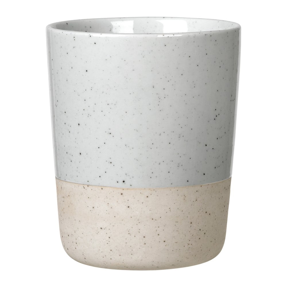 Világosszürke-bézs kerámia bögre szett 2 db-os 260 ml Sablo – Blomus