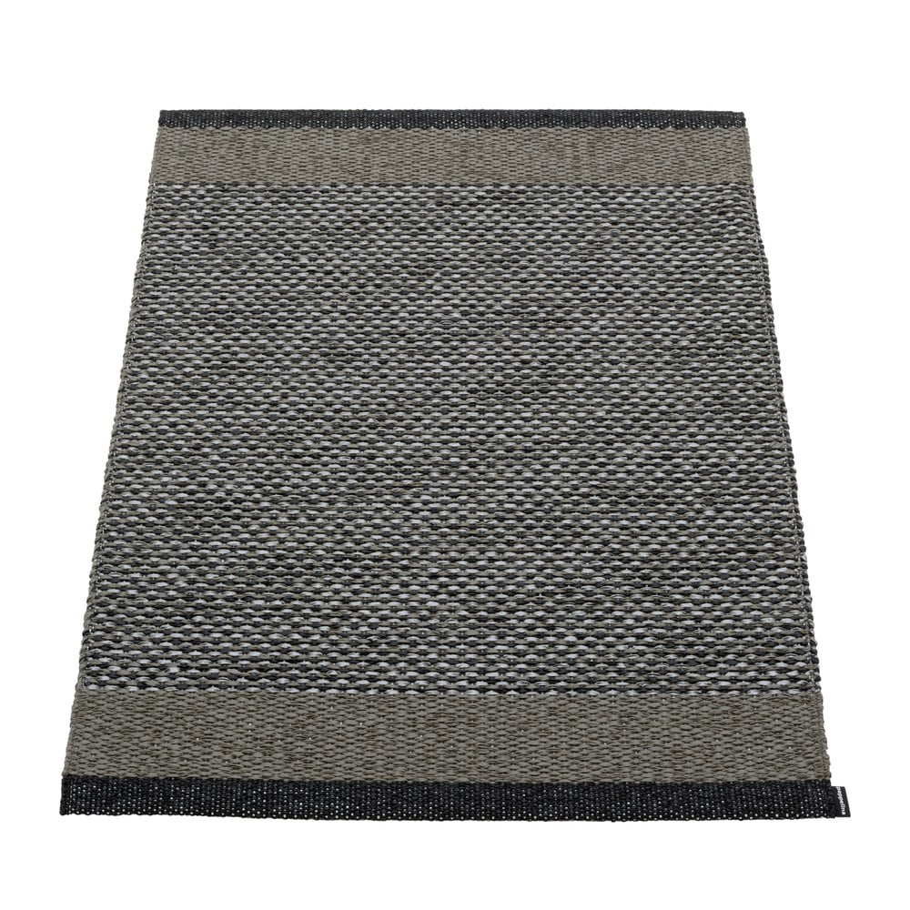 Antracitszürke kültéri-beltéri szőnyeg 60x85 cm Edit Charcoal – Pappelina