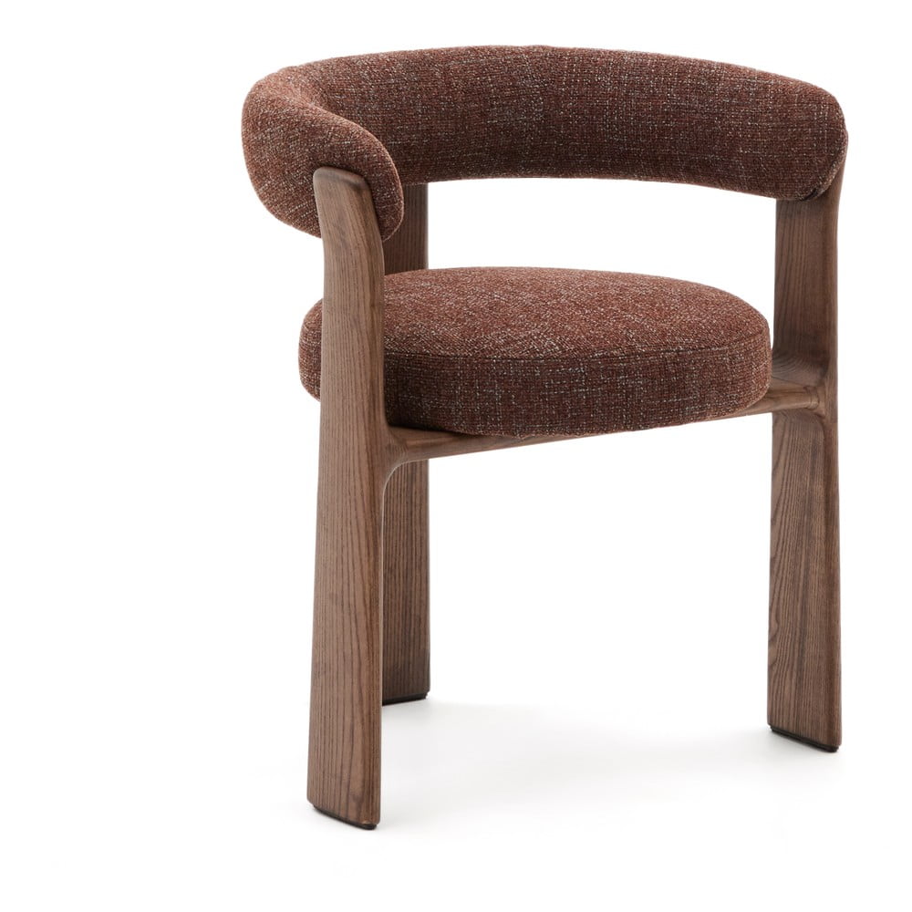 Barna kőrisfa étkezőszék Granite – Kave Home