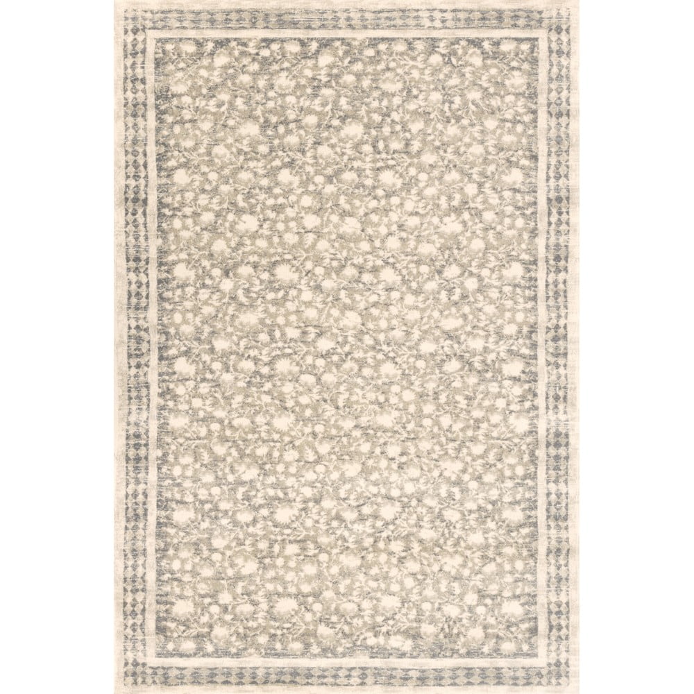 Bézs gyapjú szőnyeg 133x190 cm Agnus Granny – Agnella