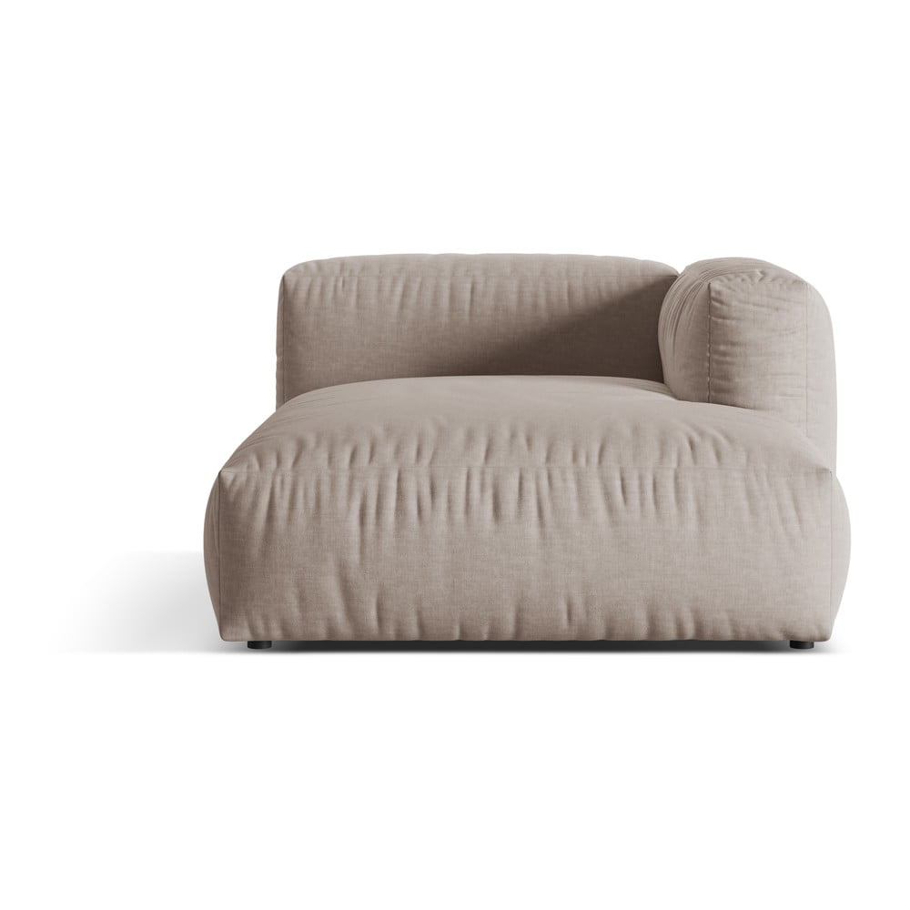 Bézs kanapé modul (jobb oldali) Martina – Micadoni Home