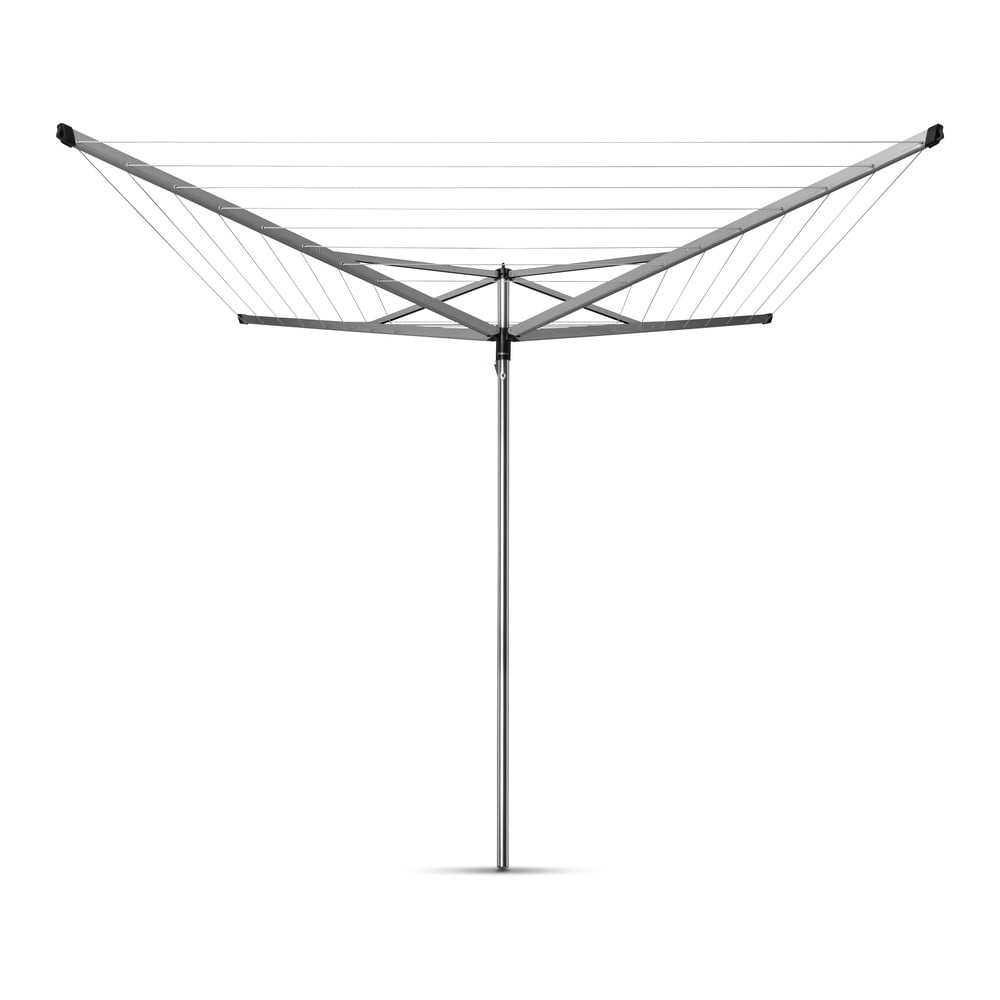 Ezüstszínű kerti ruhaszárító 50 m Essential – Brabantia