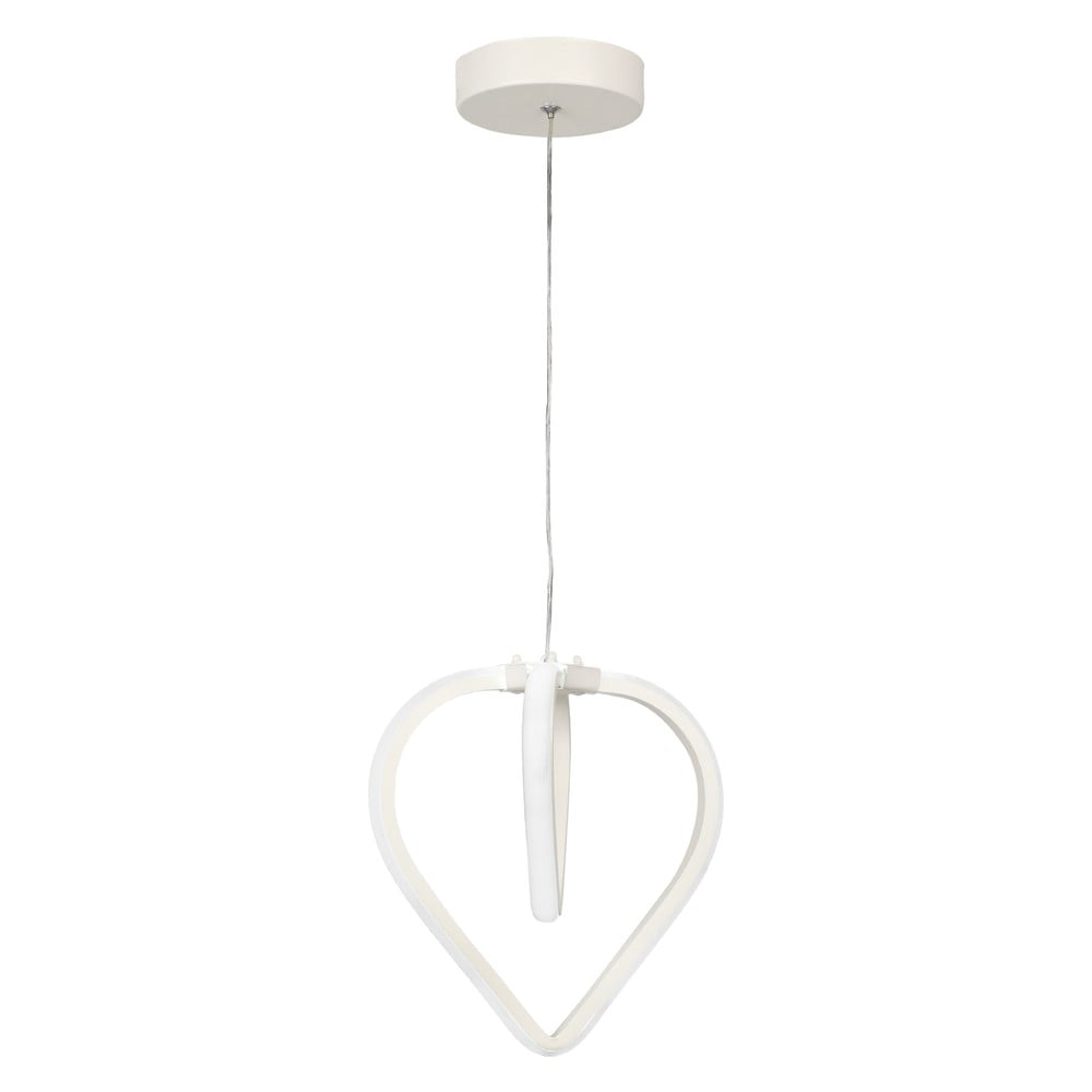 Fehér fém LED függőlámpa ø 22 cm Sevinc – Squid Lighting