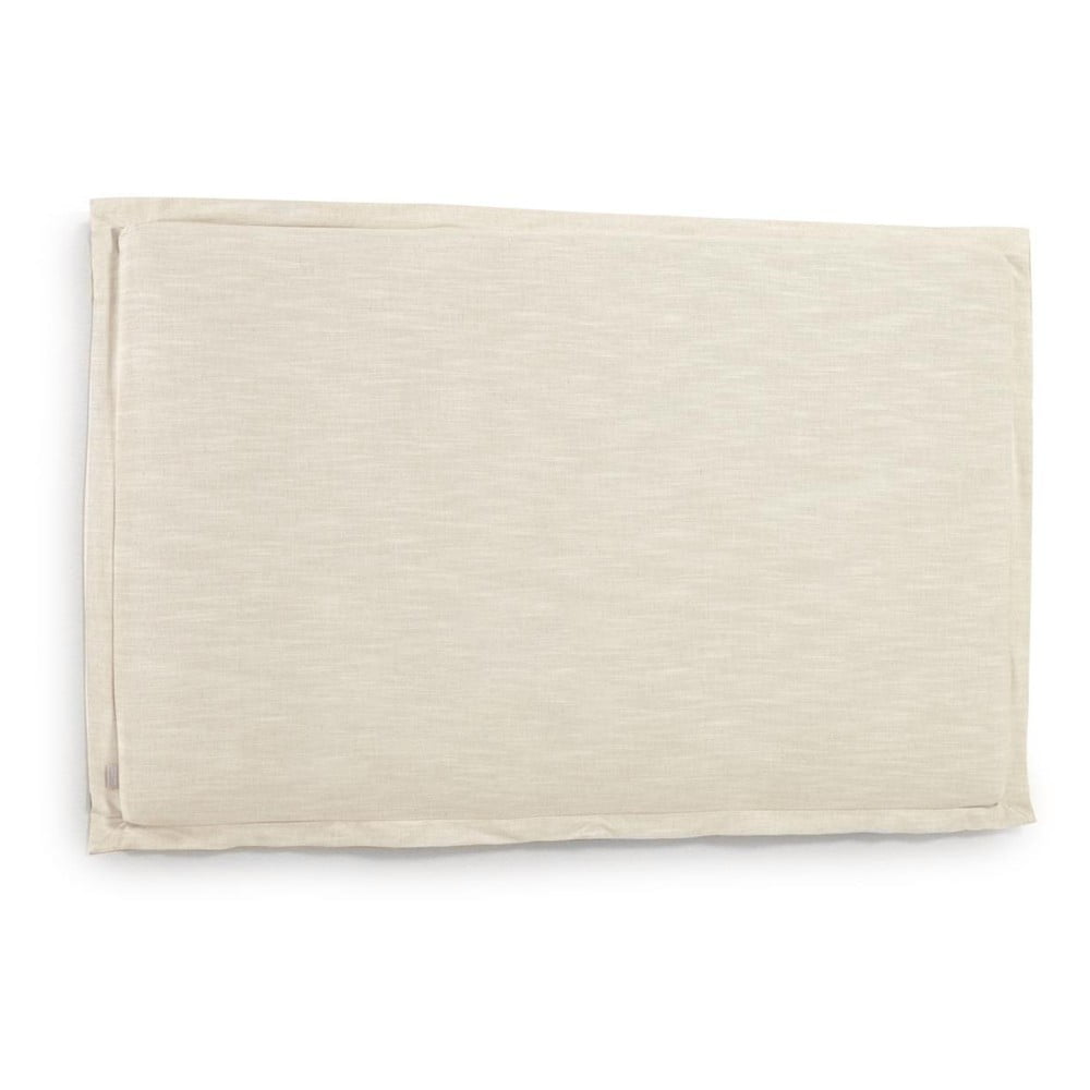 Fehér kárpitozott ágytámla 186x106 cm Tanit – Kave Home