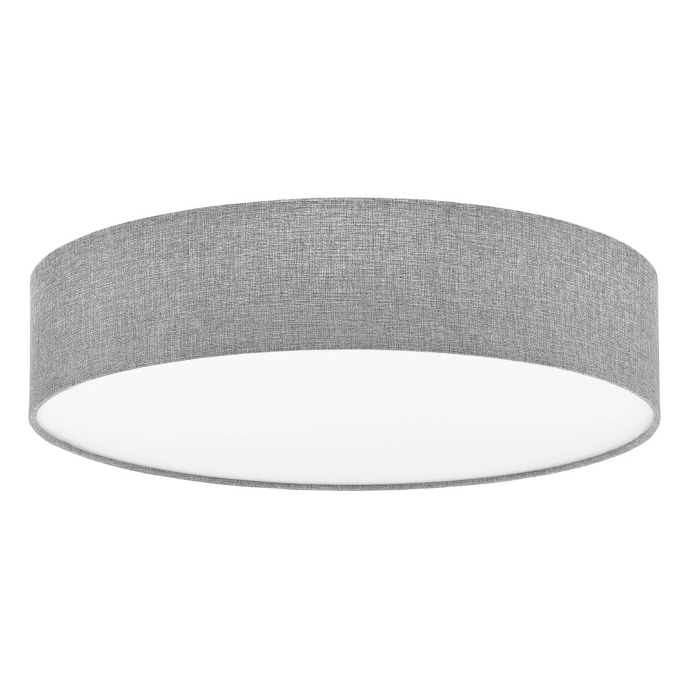 Fehér-szürke mennyezeti lámpa textil búrával PASTERI – EGLO