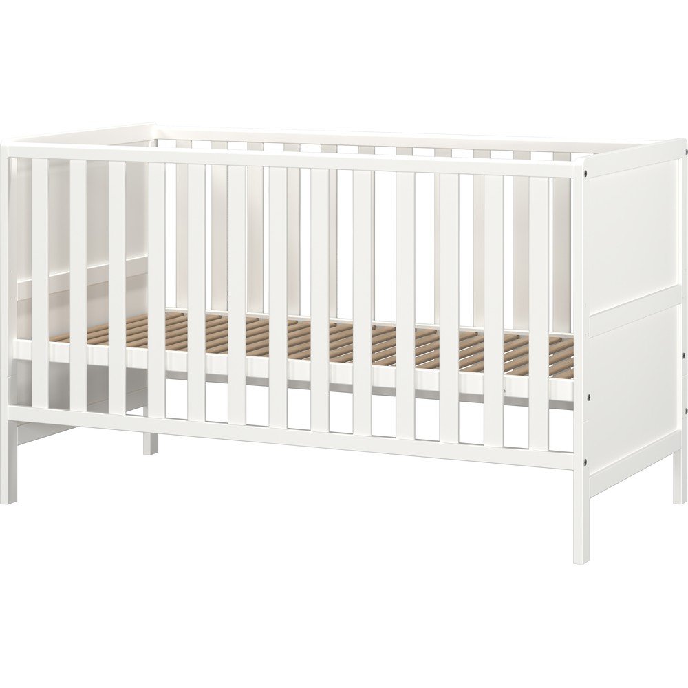 Fehér tömörfa babaágy 70x140 cm Alkmaar – Germania
