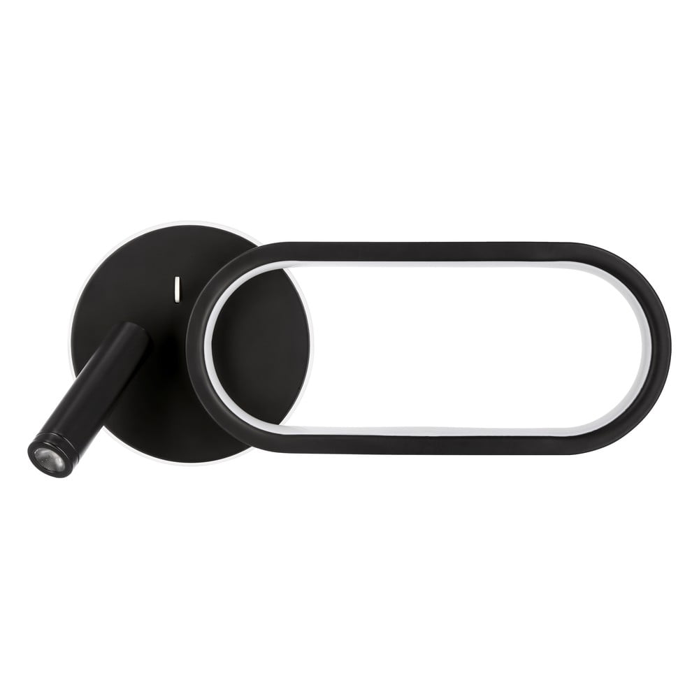 Fekete LED fali lámpa Monet – Candellux Lighting